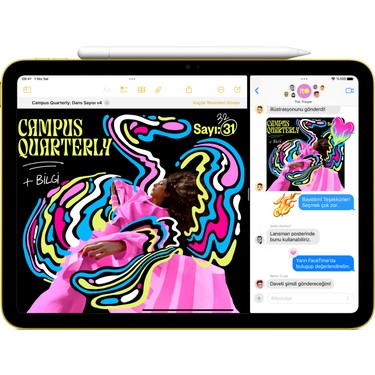 Apple iPad A16 11 128GB Wi-Fi Tablet Mavi MD4A4TU/A Fiyatı