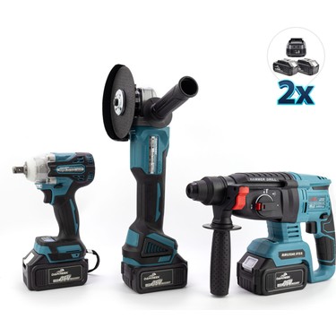 Dawreek Üçlü Set 2B1Ş (Ş.Spral+S.Sıkma+Ş.Hilti) Fiyatı