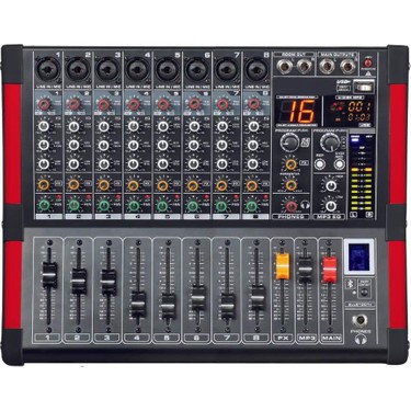 Dj Pro Mx-8 8 Kanallı 99 Dsp Efektli 2X350 Watt Power Fiyatı