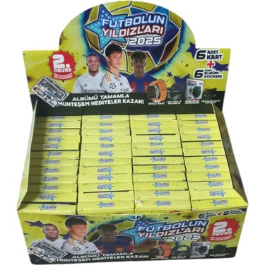 RedroX Futbolun Yıldızları 48 Kutulu Devasa 2. Devre Paketi Fiyatı