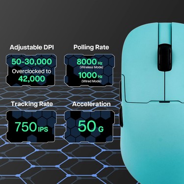 Ajazz AJ159 Apex 42000 Dpı Manyetik Şarj Istasyonu-Tft Fiyatı