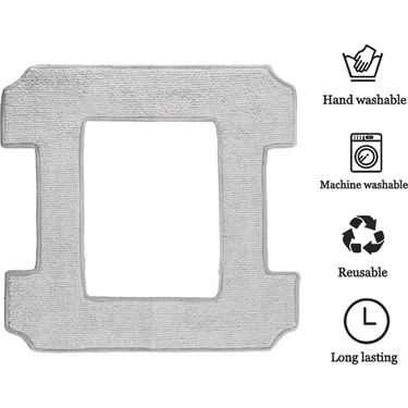 12 Panni Di Ricambio Per Ecovacs Winbot W1 Pro/W1/W2