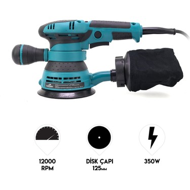 Dawreek Eksantrik Zımpara MKE350 Fiyatı - Taksit Seçenekleri