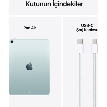 Apple iPad Air M3 11 128GB Wi-Fi + Cellular Mavi MCFW4TU/A Fiyatı