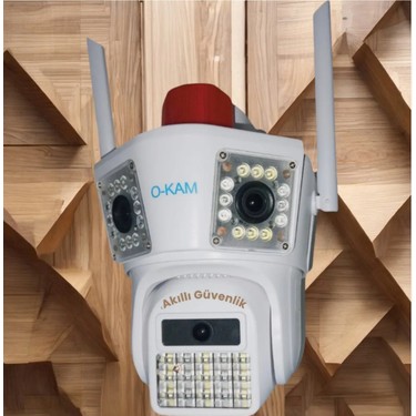 Okam 3033 6mp Wıfı Ptz Camera 3 Kameralı Geniş Açı Fiyatı