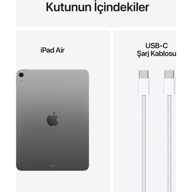 Apple iPad Air M3 11 1tb Wi-Fi Uzay Grisi MCAH4TU/A Fiyatı