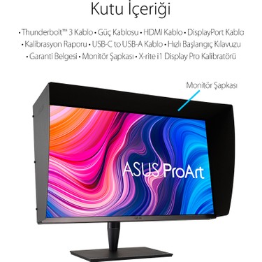 Asus Proart PA32UCG-K 32 4K Mini LED iPS Freesync Hdr Fiyatı