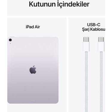 Apple iPad Air M3 13 128GB Wi-Fi Mor MCNL4TU/A Fiyatı