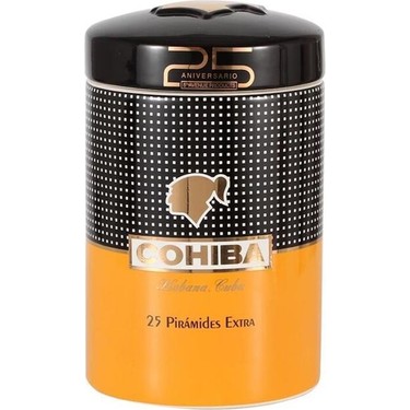 Cohiba Piramides 25.ani Jar Humidor Puro Kutusu Kavanoz 15's Fiyatı