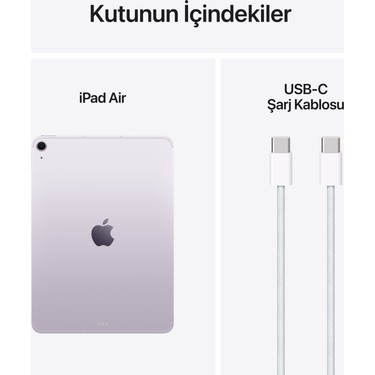 Apple iPad Air M3 13 128GB Wi-Fi + Cellular Mor MCJ44TU/A Fiyatı