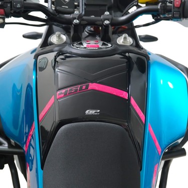 GP Kompozit CF Moto 450 MT 2024-2026 Uyumlu Tank Pad Seti Fiyatı