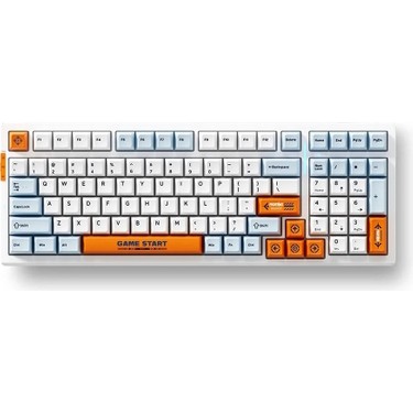 MCHOSE G98 Pro %98 RGB Kablosuz Hotswap Turuncu – Mavi Fiyatı