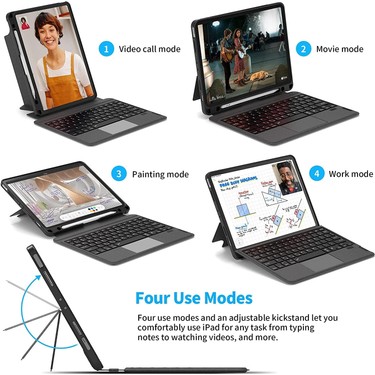 Apple Ipad Air 13INÇ M3 Çipli 2025 Uyumlu Mag Touchpad Fiyatı