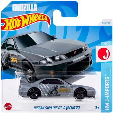 Hot Wheels - Nissan Skyline Gt-R (BCNR33) Gri (1/64) Fiyatı