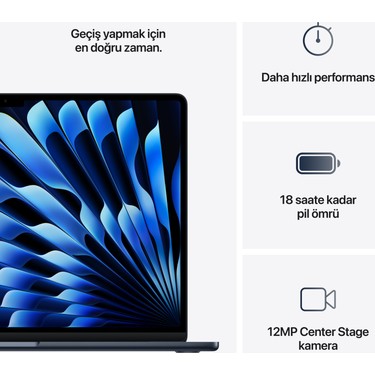 Apple MacBook Air M4 16GB 512GB SSD macOS 15 Taşınabilir Fiyatı