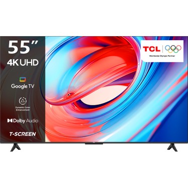 TCL 55V6B 55” 138 Ekran Uydu Alıcılı 4K Ultra HD Google TV Fiyatı