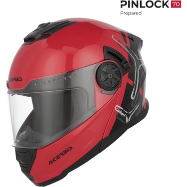 Acerbis Rıder Garphıc 22-06 Kask Siyah Kırmızı Fiyatı