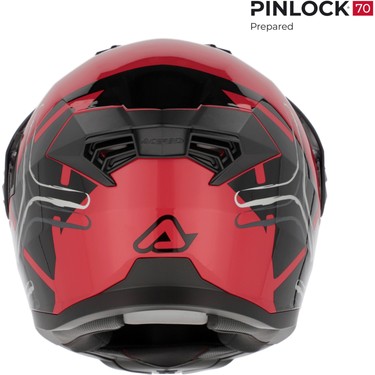 Acerbis Rıder Garphıc 22-06 Kask Siyah Kırmızı Fiyatı