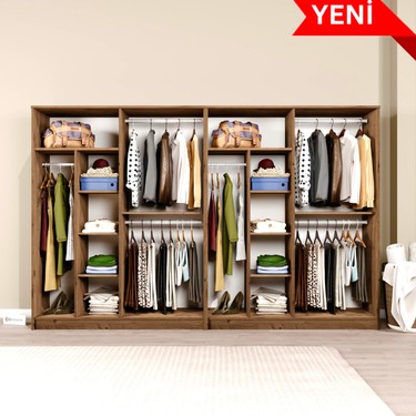 Midoser Kardelen Serisi Atlantik Çam 8 Kapılı 10 Raflı 280 Fiyatı