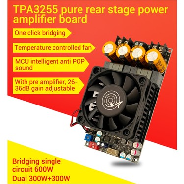 Aiorwel Yükseltme ZK-3002 TPA3255 Saf Arka Seviye Dijital Fiyatı