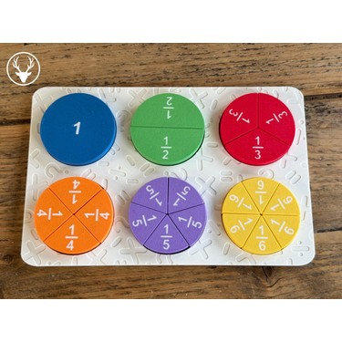 Eğitici Matematik Kesirler Puzzle – 3D Baskı Pla Zeka Oyunu, Fiyatı