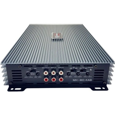 Mk Maven Klang 4 Kanal 4000WATT Oto Amfi MK-80.4AB Fiyatı
