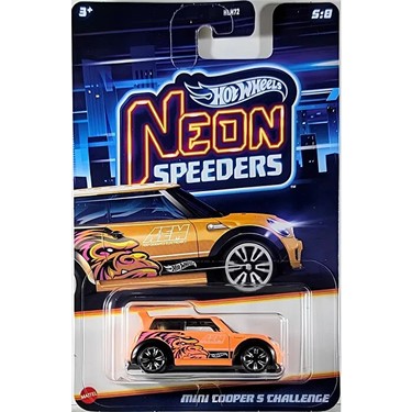 スーパージュニア　2017ロッテペンミ　ヒチョルポストカード Hot Wheels Neon Speeders Mini Cooper S Challenge Fiyatı