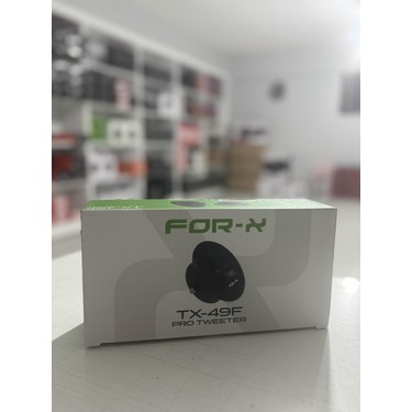 For-X TX-49F Dom Tweeter Fiyatı, Taksit Seçenekleri ile Satın Al