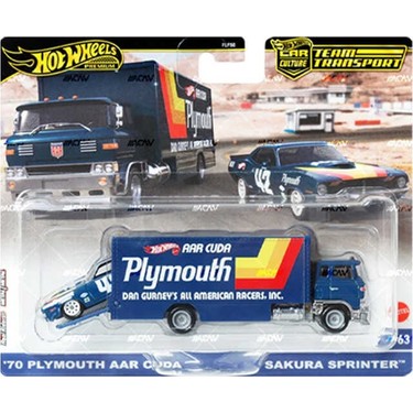 Hot Wheels Hotwheels Team Transport 70 Plymouth Aar Fiyatı