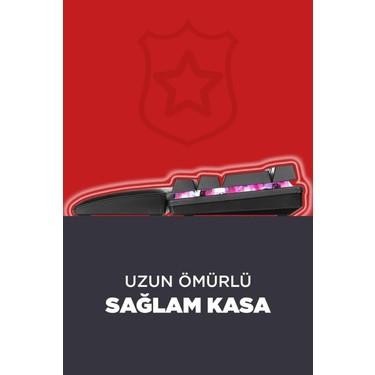 ALLY K11 Siyah 12 Işık Modlu Red Switch Mekanik Bilek Fiyatı