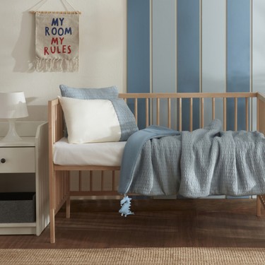 Karaca Home Bebek Harper %100 Pamuk Comfort Set Mavi Fiyatı