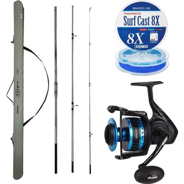 Yekoutdoor Profesyonel Olta Seti Okuma Azores Surf 430CM 3 Fiyatı