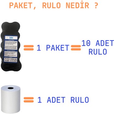 Beko X30 Tr Yazarkasa Rulosu ( 1 Paket - 10 Adet ) Fiyatı