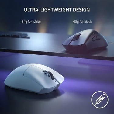 Razer Deathadder V3 Pro Kablosuz Oyun Mouse Siyah 1000 Hz Fiyatı