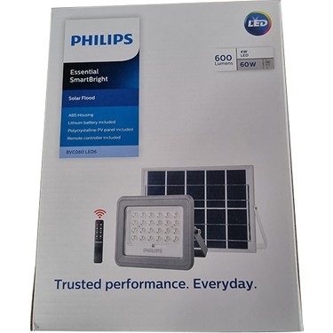 Philips BVC080 LED6-765 6500K 4W IP65 Kumandalı Solar Fiyatı