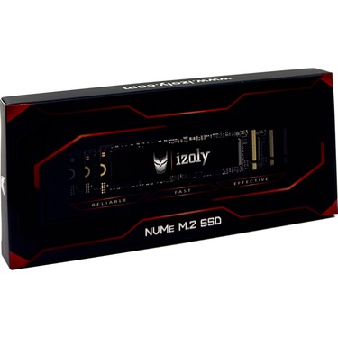 İzoly 256GB NVMe M.2 SSD 2000 MB/s Okuma 1300 MB/s Yazma Fiyatı