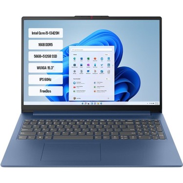 Ideapad Slim 3 15IRH10 83K10062TR-05 Intel Core I5 16GB Ddr5 Fiyatı