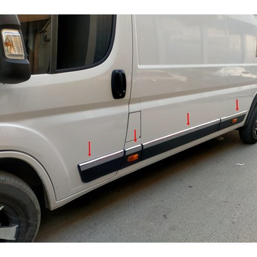 Mytuning Citroen Jumper Krom Yan Kapı Çıta 8 Parça P.çelik Fiyatı