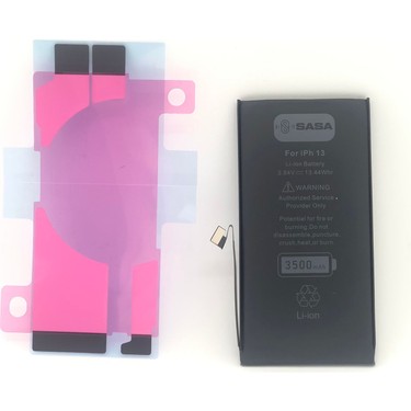 Apple iPhone 13 バッテリー99% Sasa Apple iPhone 13 Battery 3410 mAh Yüksek Amper Batarya Fiyatı