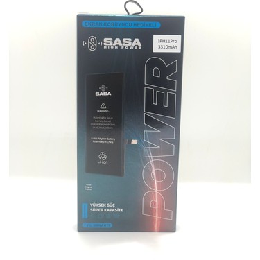 Sasa Apple iPhone 11 Pro Battery 3310 mAh Yüksek Amper Fiyatı
