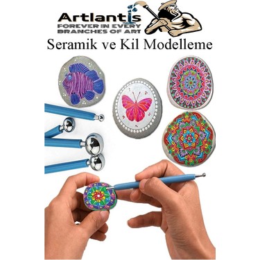 Artlantis Top Uçlu Seramik ve Kil Modelleme Seti 10LU 1 Fiyatı
