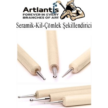 Artlantis Top Uçlu Seramik ve Kil Modelleme Seti 10LU 1 Fiyatı