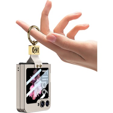 ZORE Galaxy Z Flip 6 Kılıf Zore Z Harfli Yüzüklü Kıpta Fiyatı