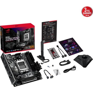 Asus Rog Strıx X870-I Gamıng Wıfı, 2xddr5, 2xm.2, Hdmı, Dp, Fiyatı