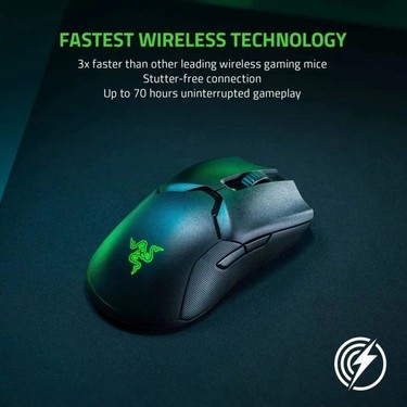 Razer Viper Ultimate Kablosuz Oyun Mouse Siyah Mouse Fiyatı