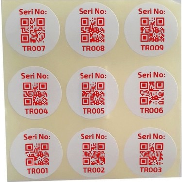 ありがとう　各100枚 Dijital Barkod Sayı Etiketi Sayı Sticker Numara Etiketi Fiyatı