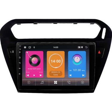 For-x Peugeot 301 Android Multimedya Sistemi (2012-2024) Fiyatı
