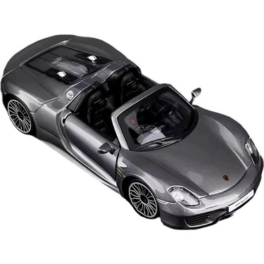 Burago 1:24 Porsche 918 Spyder Model Araba Gri 1/24 Ölçekli Fiyatı