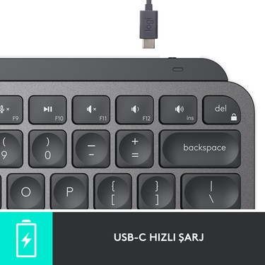 Logitech MX Keys Mini Minimalist Kablosuz Bluetooth Fiyatı