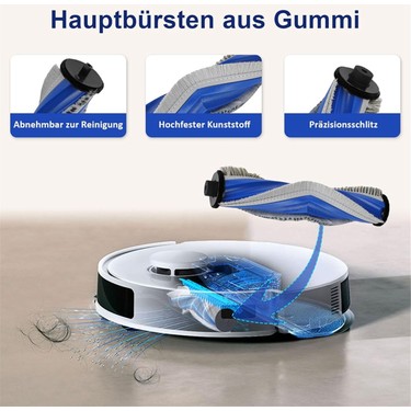Kit Ricambio Deebot N20/N20 Plus/N20 Pro Plus: Spazzola, Filtri, Panni E Spazzole Laterali - 3